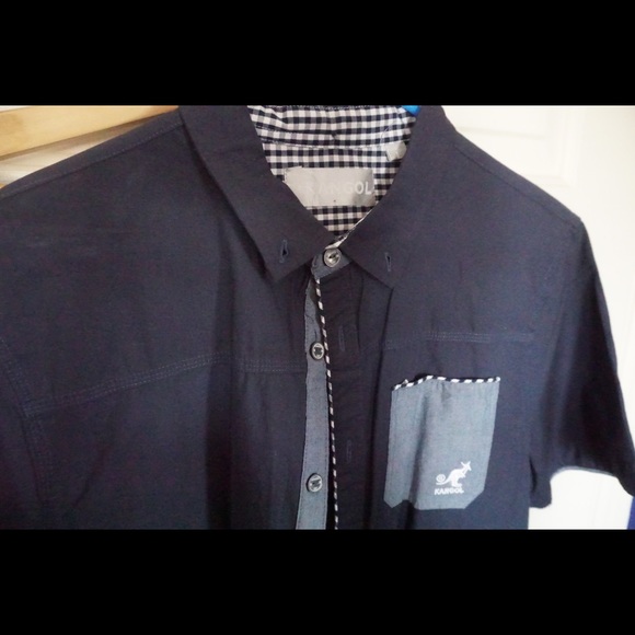 Short sleeve Kangol button up shirt - Picture 5 of 5